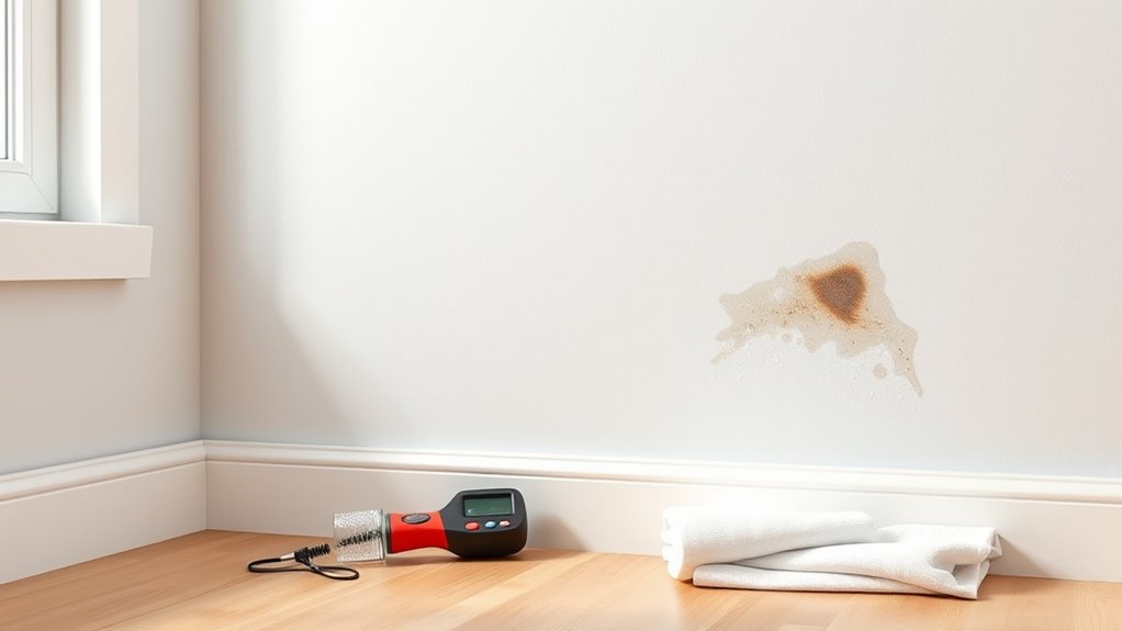 detecting wall moisture sources