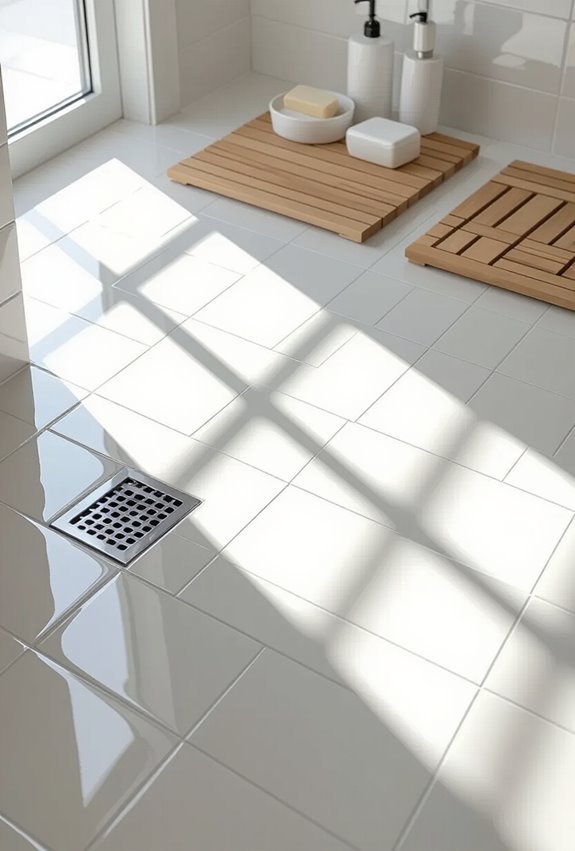 diagonal textured subway tiles
