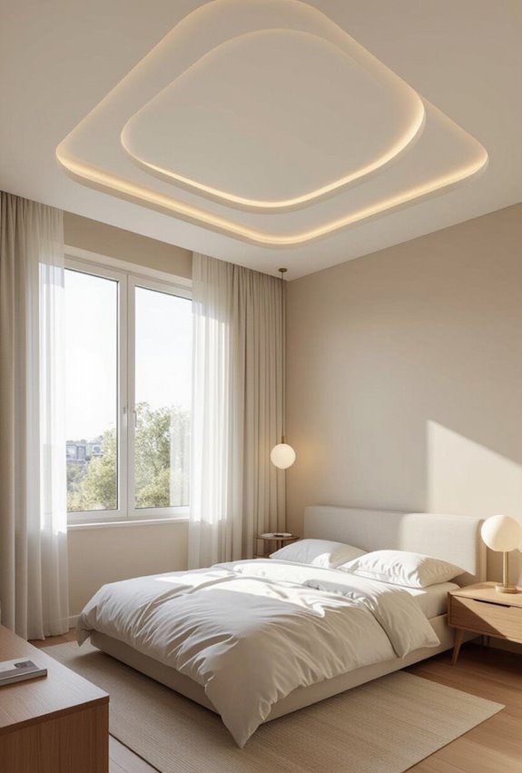 diffused skylights with reflective finishes