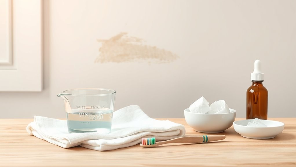 dilute test apply gently