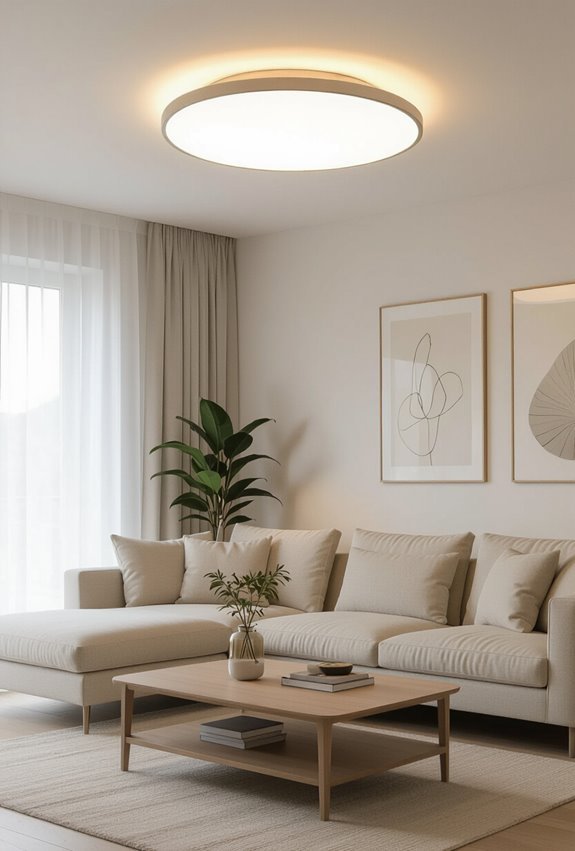 dimmable ceiling lights set ambiance