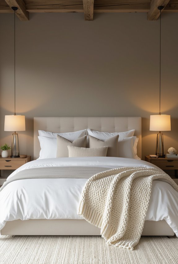 dimmable layered bedside lighting