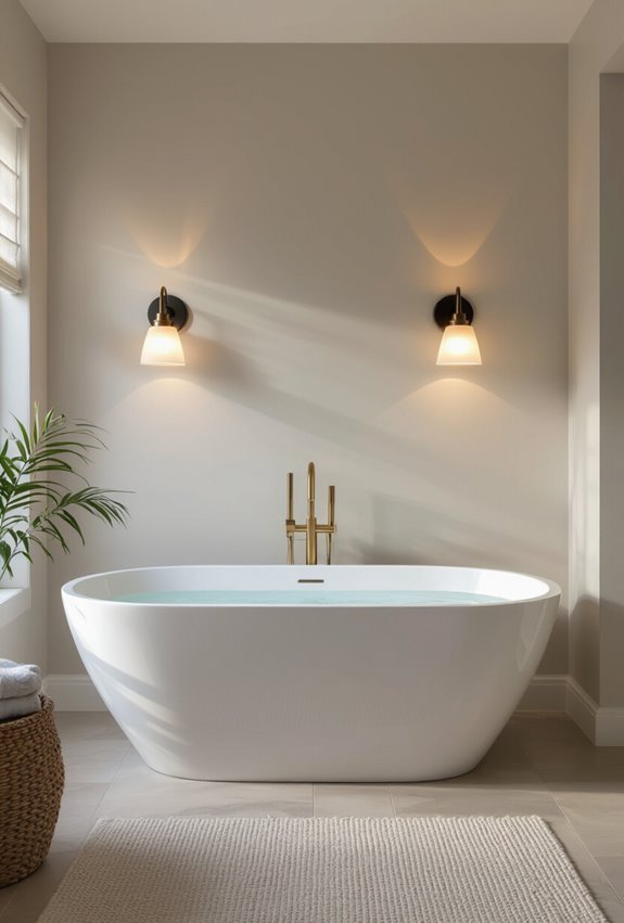dimmable wall sconces placement