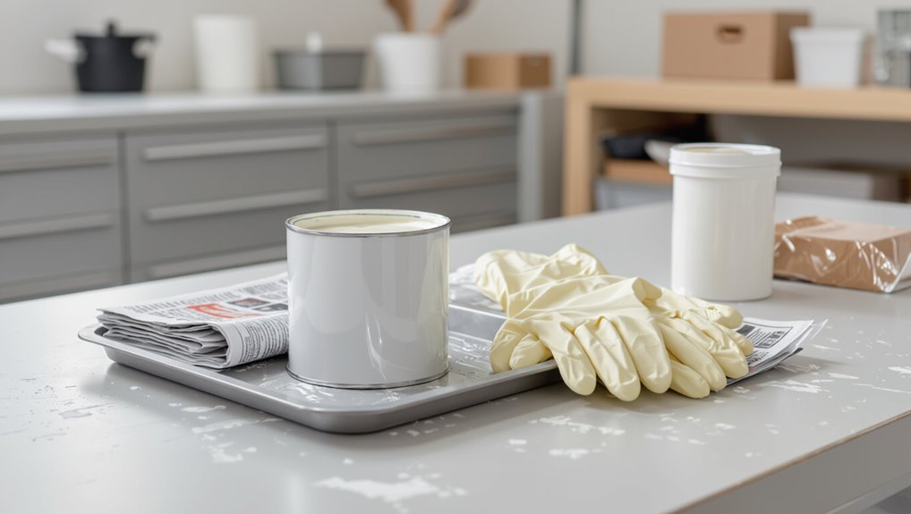 dispose of latex paint safely