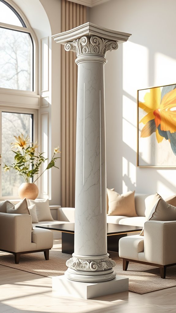 distinctive column designs characterization