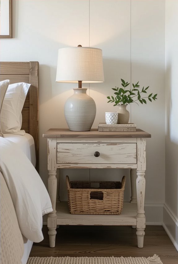 distressed wood iron hardware