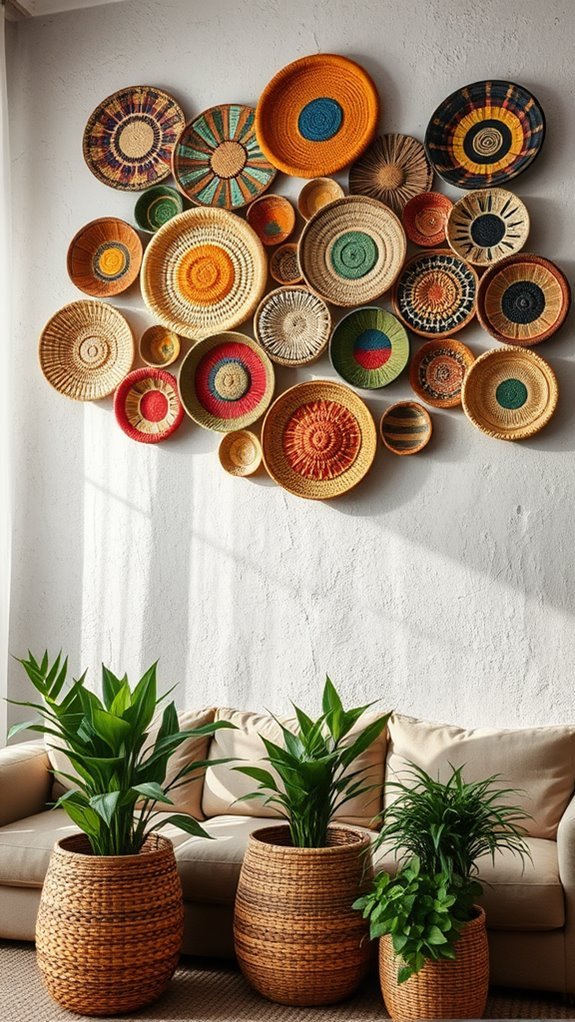diverse assortment of baskets