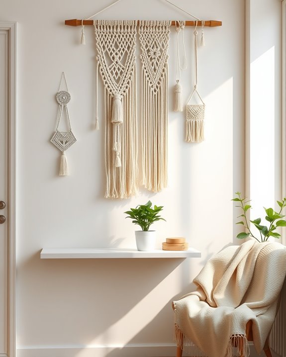 diy macrame wall art