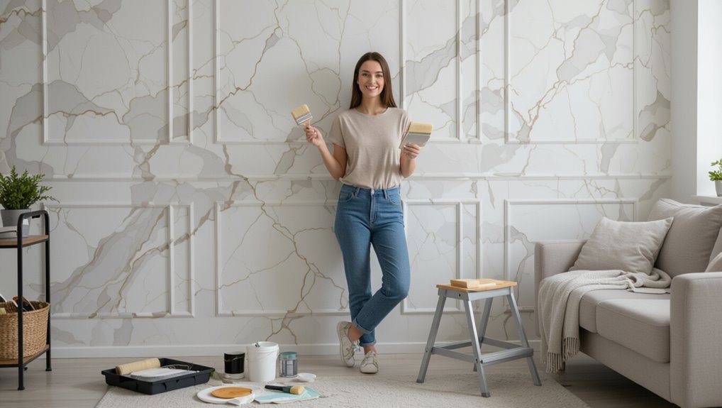 diy marble effect tutorial