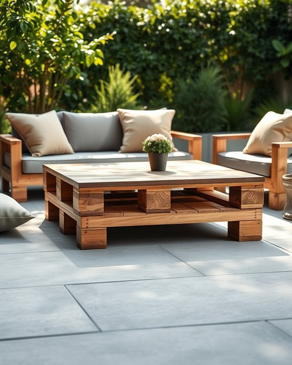 diy pallet coffee table