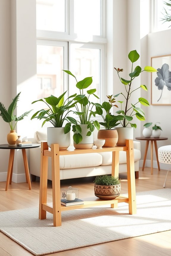 diy plant stand project