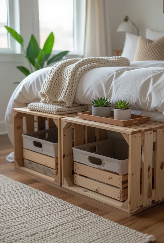diy storage from everyday materials
