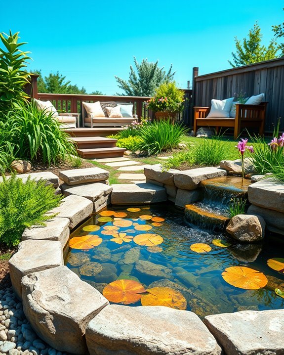 diy tranquil water feature