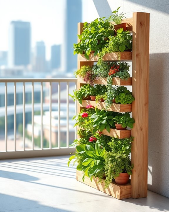 diy vertical garden project