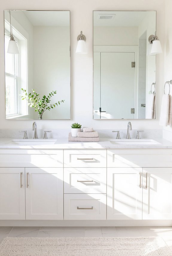 double vanities for efficient mornings