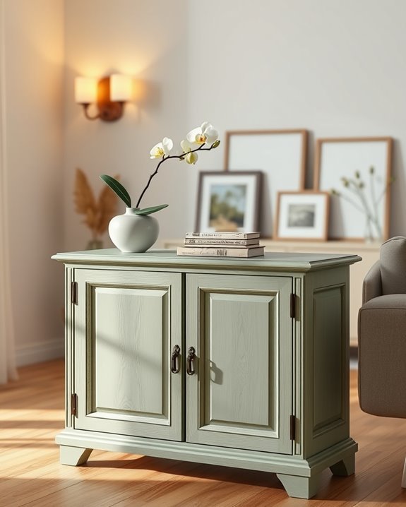 dramatic accent cabinet lighting