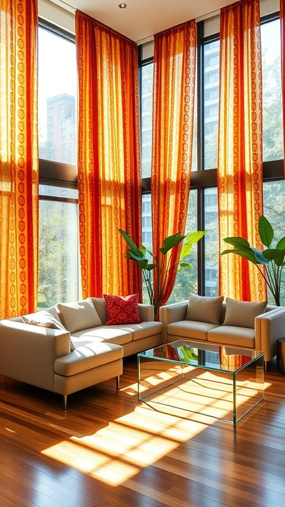 dramatic curtain designs showcased