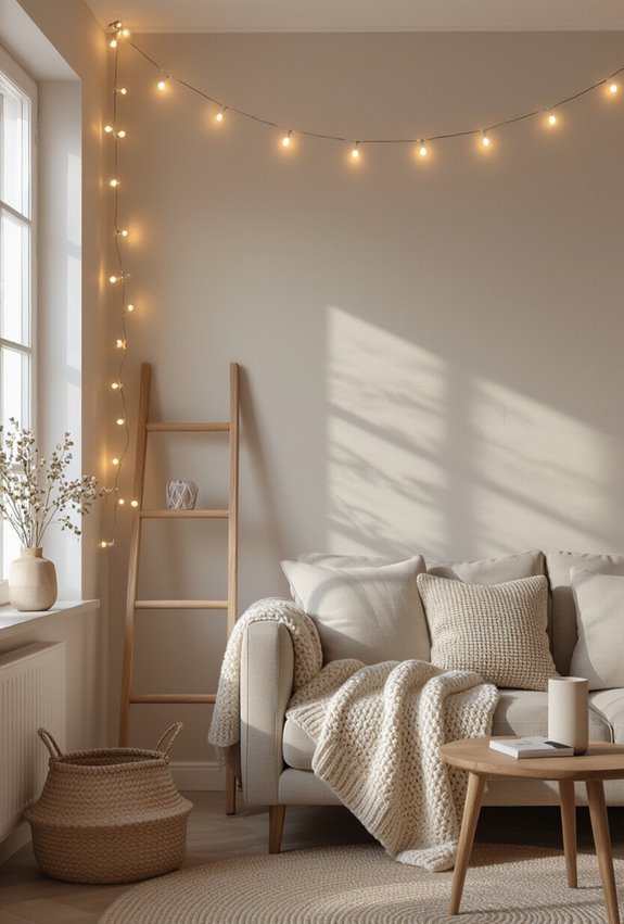draped cozy twinkle canopy