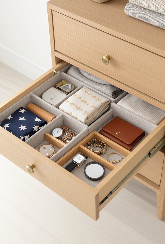 drawer dividers for organization