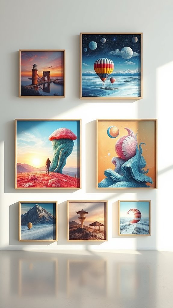 dreamlike landscapes and narratives