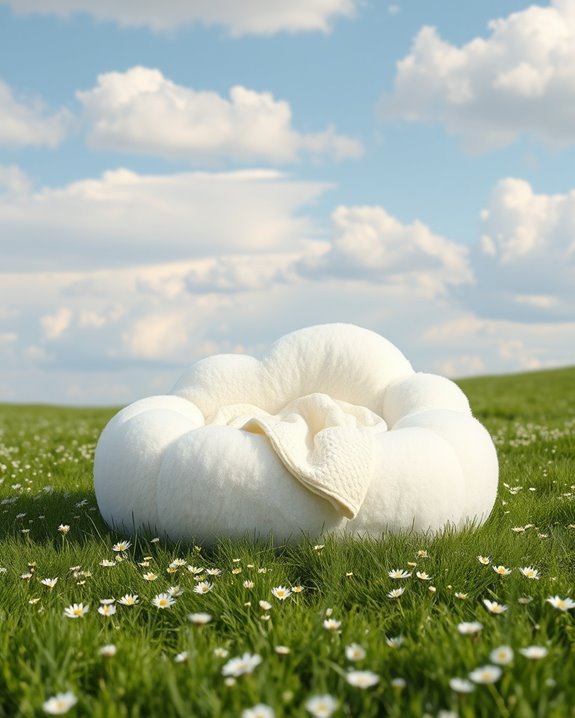 dreamy cloudscape baby portraits