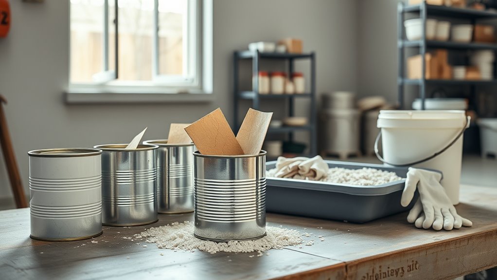 dry latex paint thoroughly