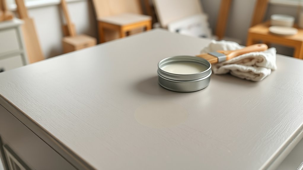 dry tack free surface ready