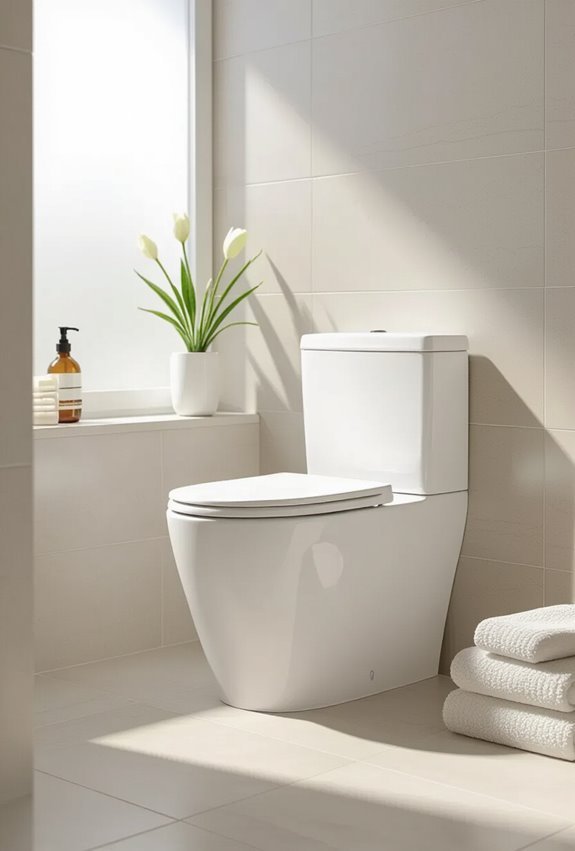 dual flush toilet installation