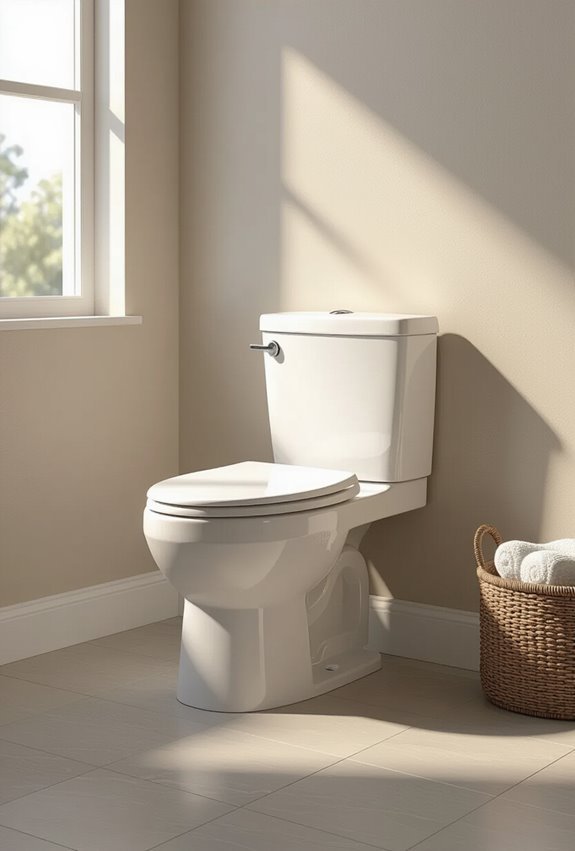 dual flush water saving toilet