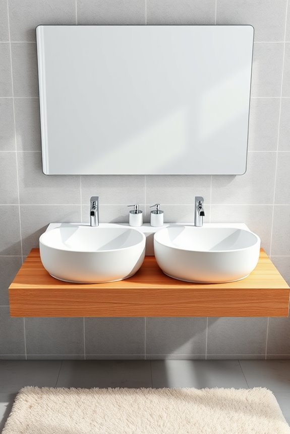 dual sinks shared convenience