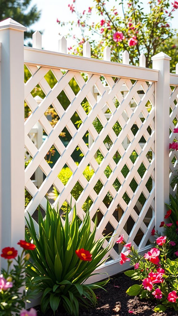 durable aesthetic outdoor fencing