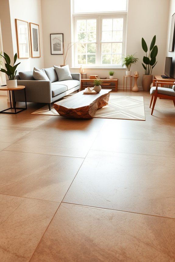 durable customizable low maintenance flooring