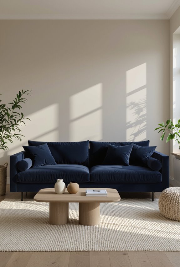 durable dark couch selection