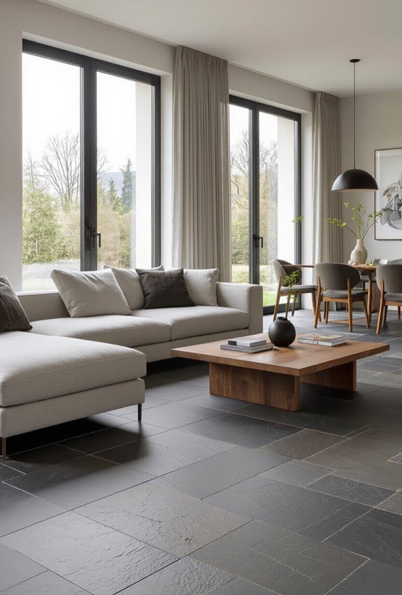 durable earthy low maintenance flooring