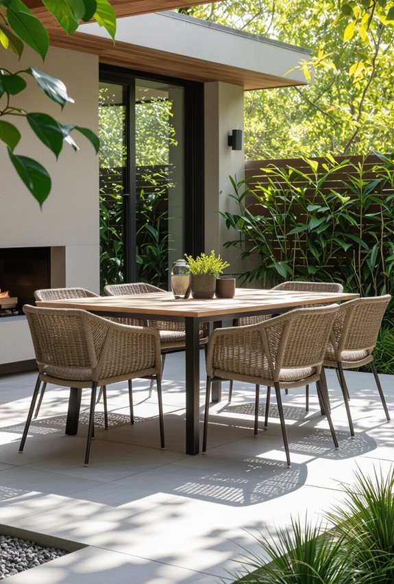 durable low maintenance outdoor materials