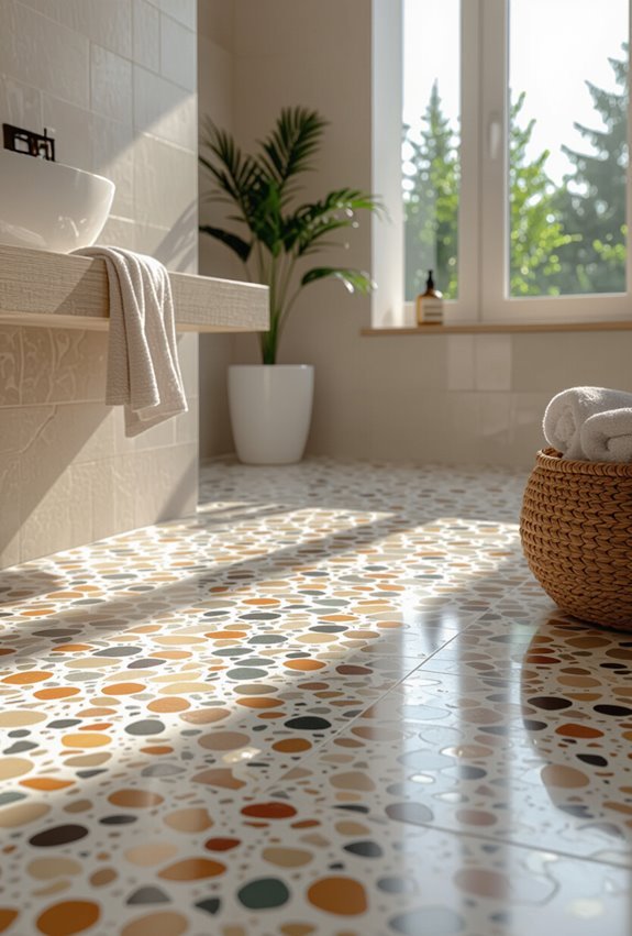 durable moisture resistant epoxy terrazzo