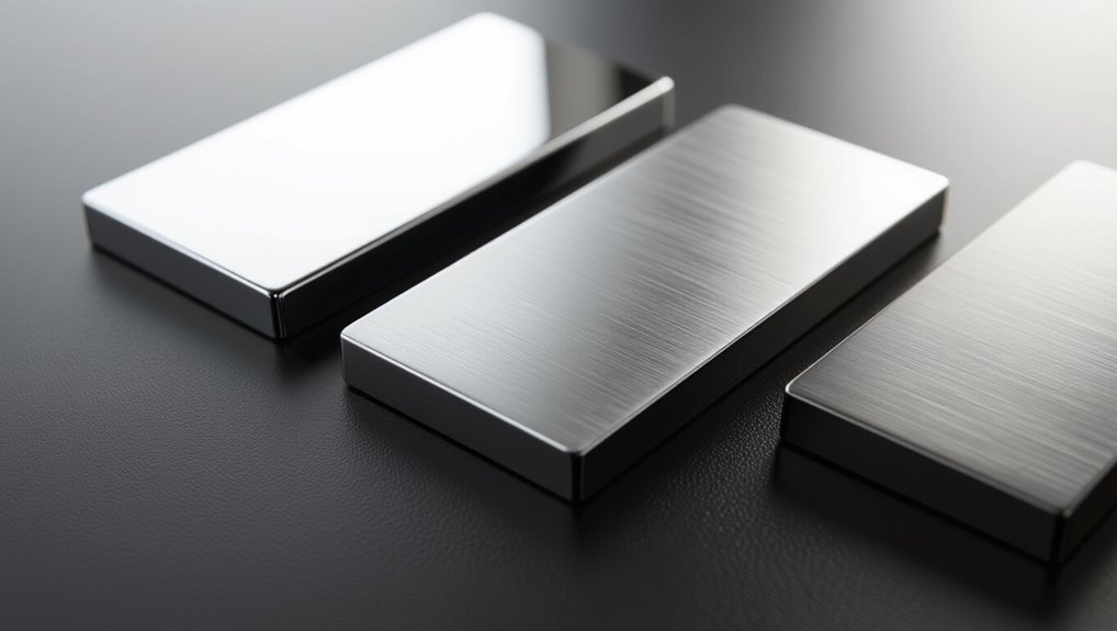 durable reflective chrome finishes