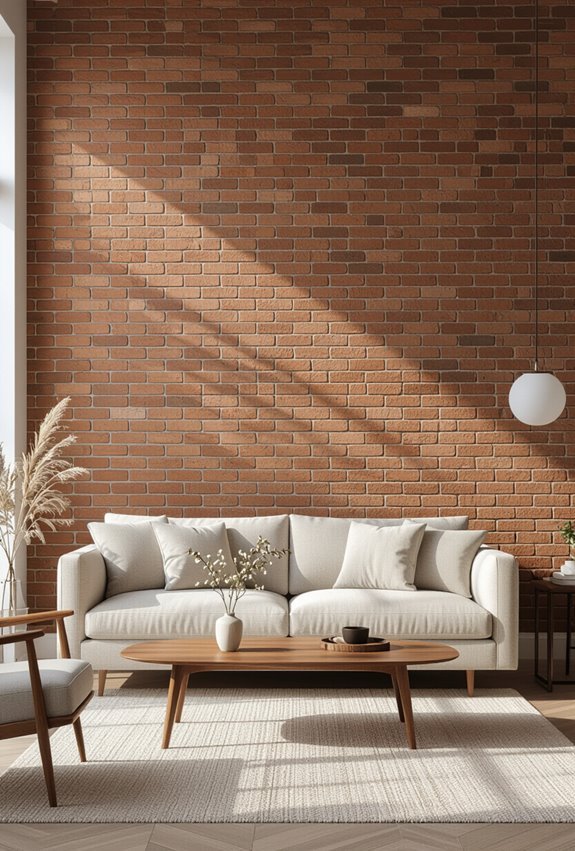 durable rustic exposed brick veneer
