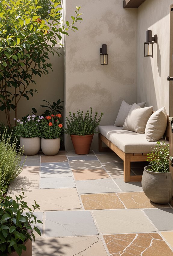 durable smooth trimmed flagstone
