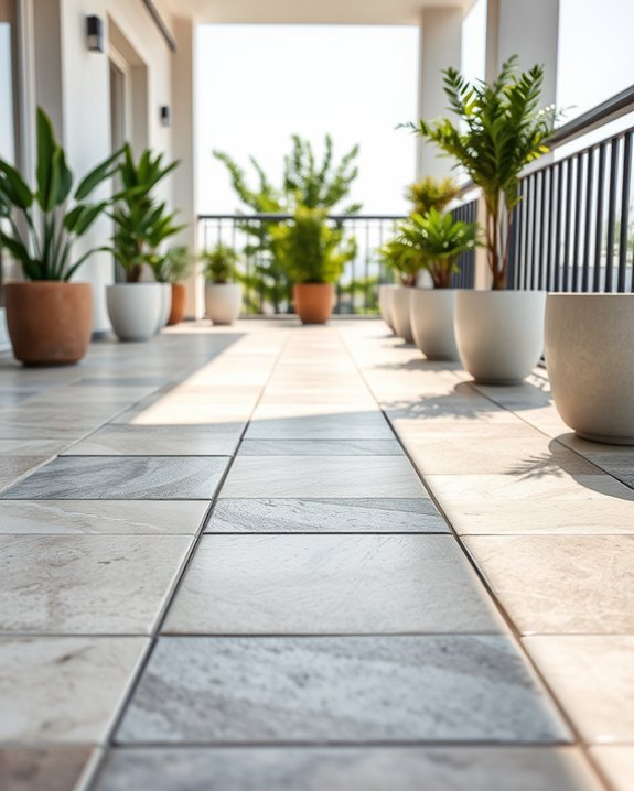 durable stylish balcony flooring