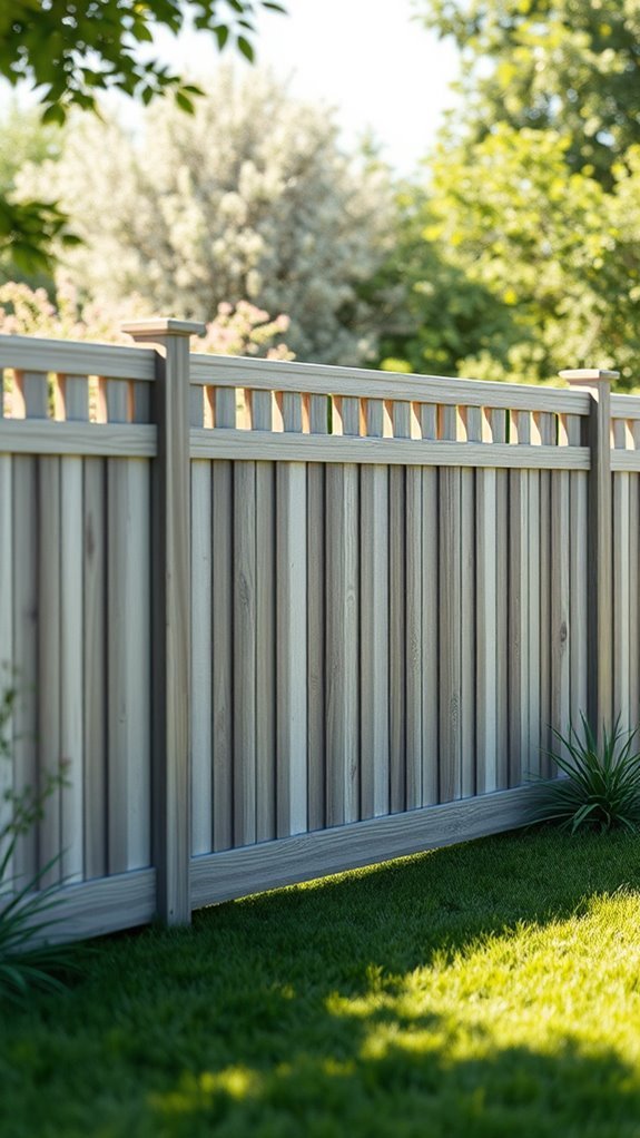 durable stylish composite fencing