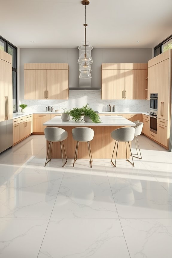 durable stylish kitchen flooring