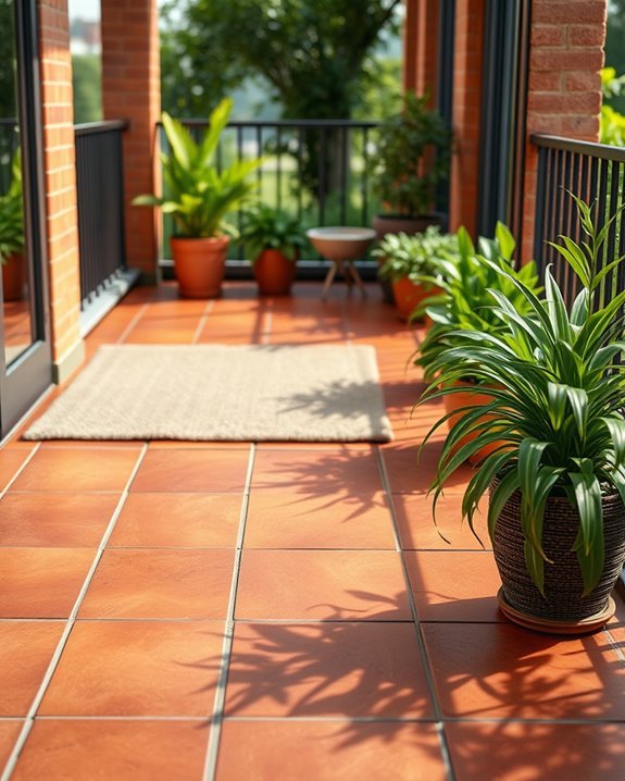 durable stylish outdoor tiles