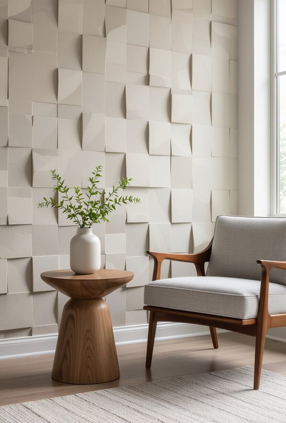 durable textured acoustic wall panels