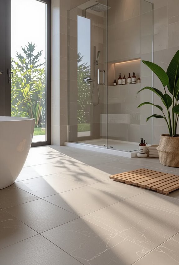 durable waterproof low maintenance porcelain