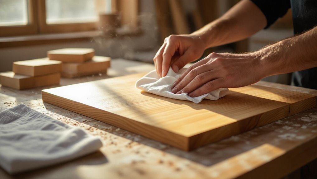 dust free surface preparation