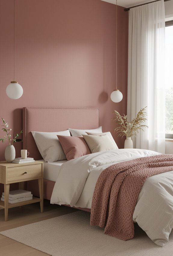 dusty rose vintage velvet romance