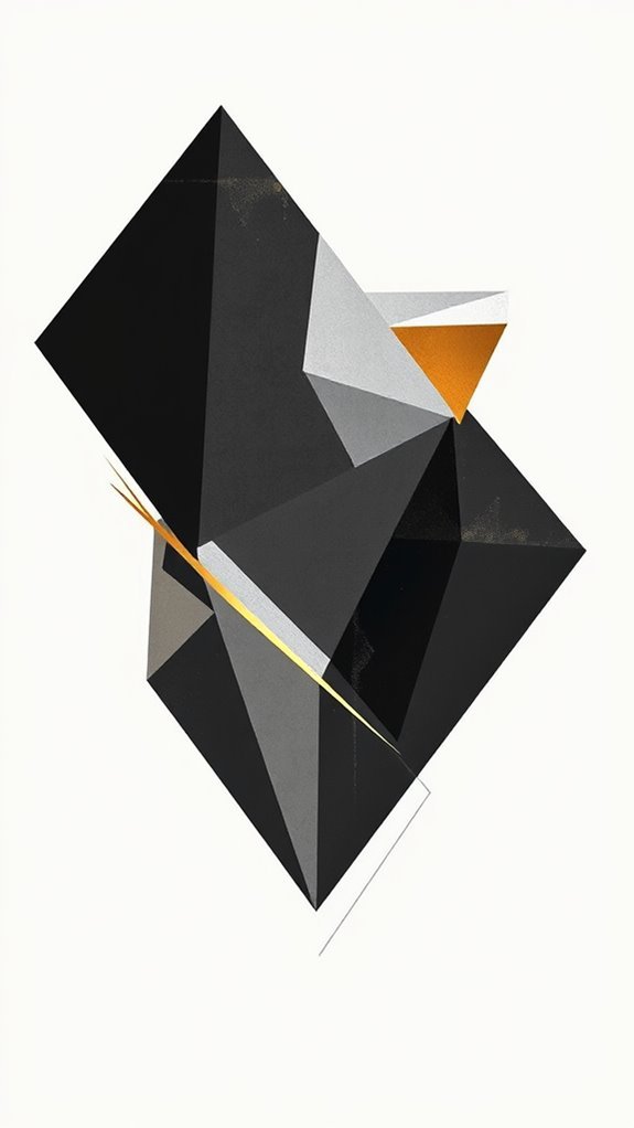 dynamic abstract geometric art