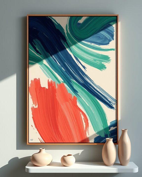 dynamic expressive wall art