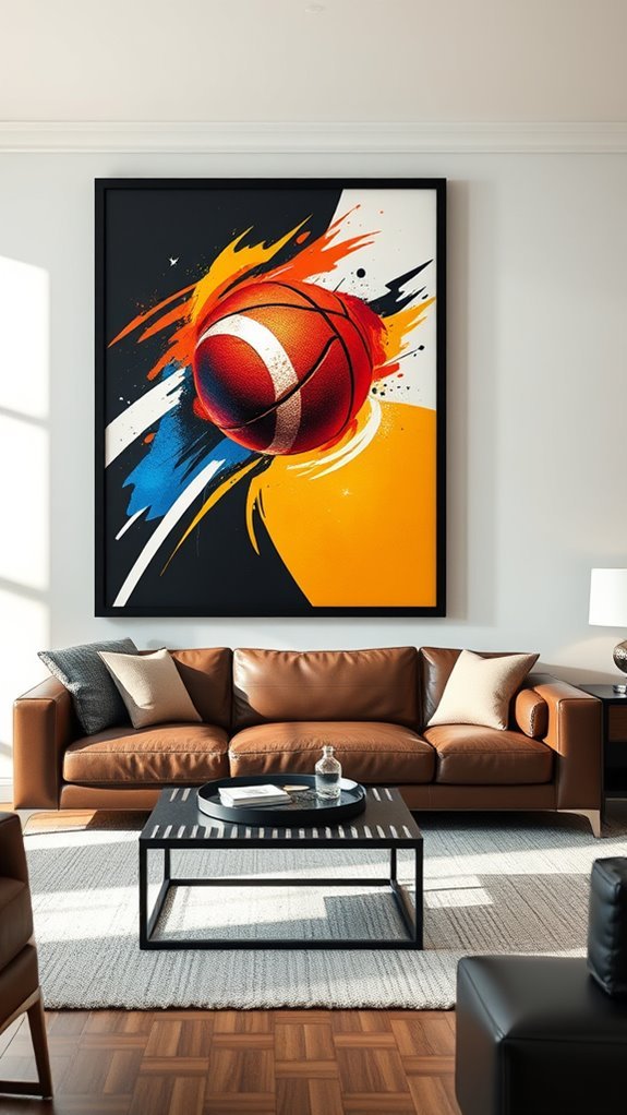dynamic sports team artwork
